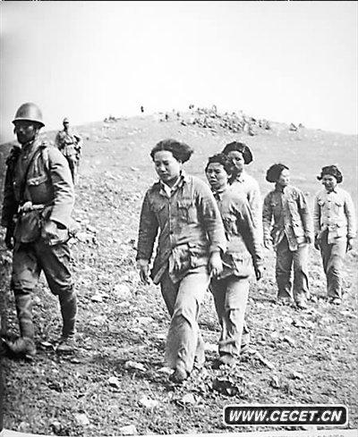 当年日本侵华时一组中国<em>女战俘</em>的历史<em>照片</em>