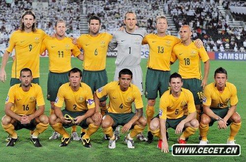 澳大利亚国家队公布参加南非世界杯的30人大