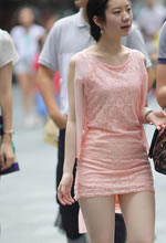 重庆街拍的一组时尚美