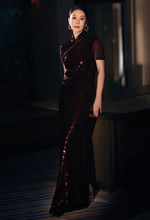 ������ƺ�ɫ��Ƭ����ʽ��ȹ